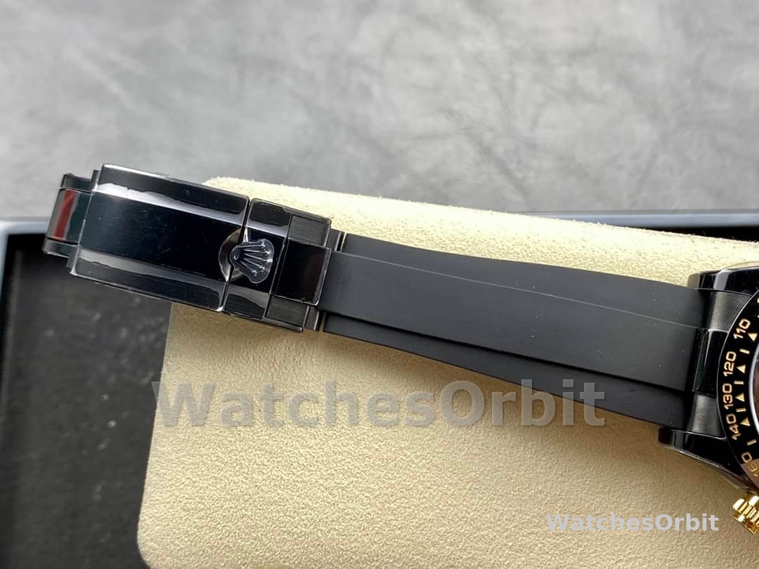 Rolex Daytona Blaken Black 1:1 Mirror Skeleton Dial 40mm Men's Watch