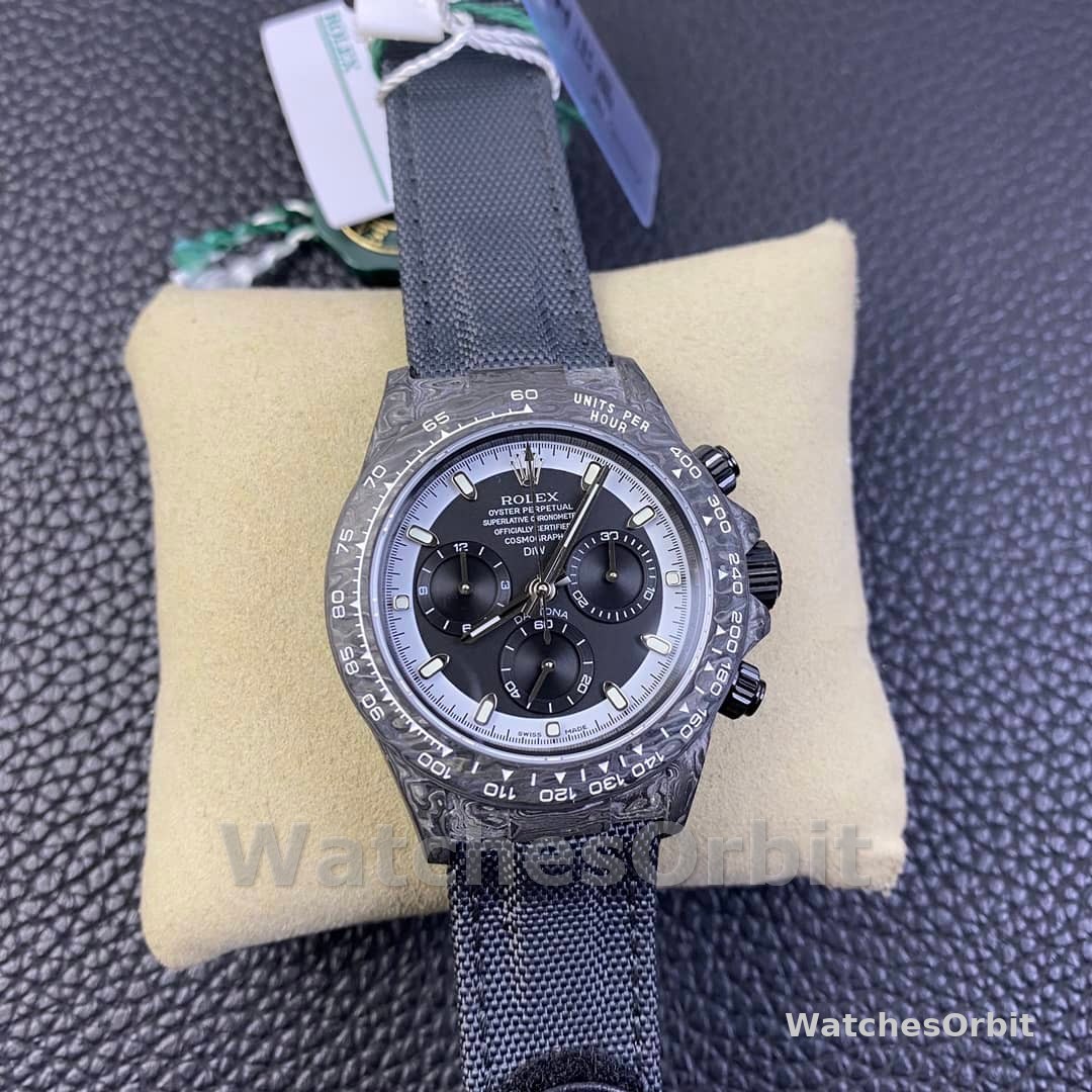 Rolex Daytona Cosmograph DIW Carbon Fiber Black Dial 40mm