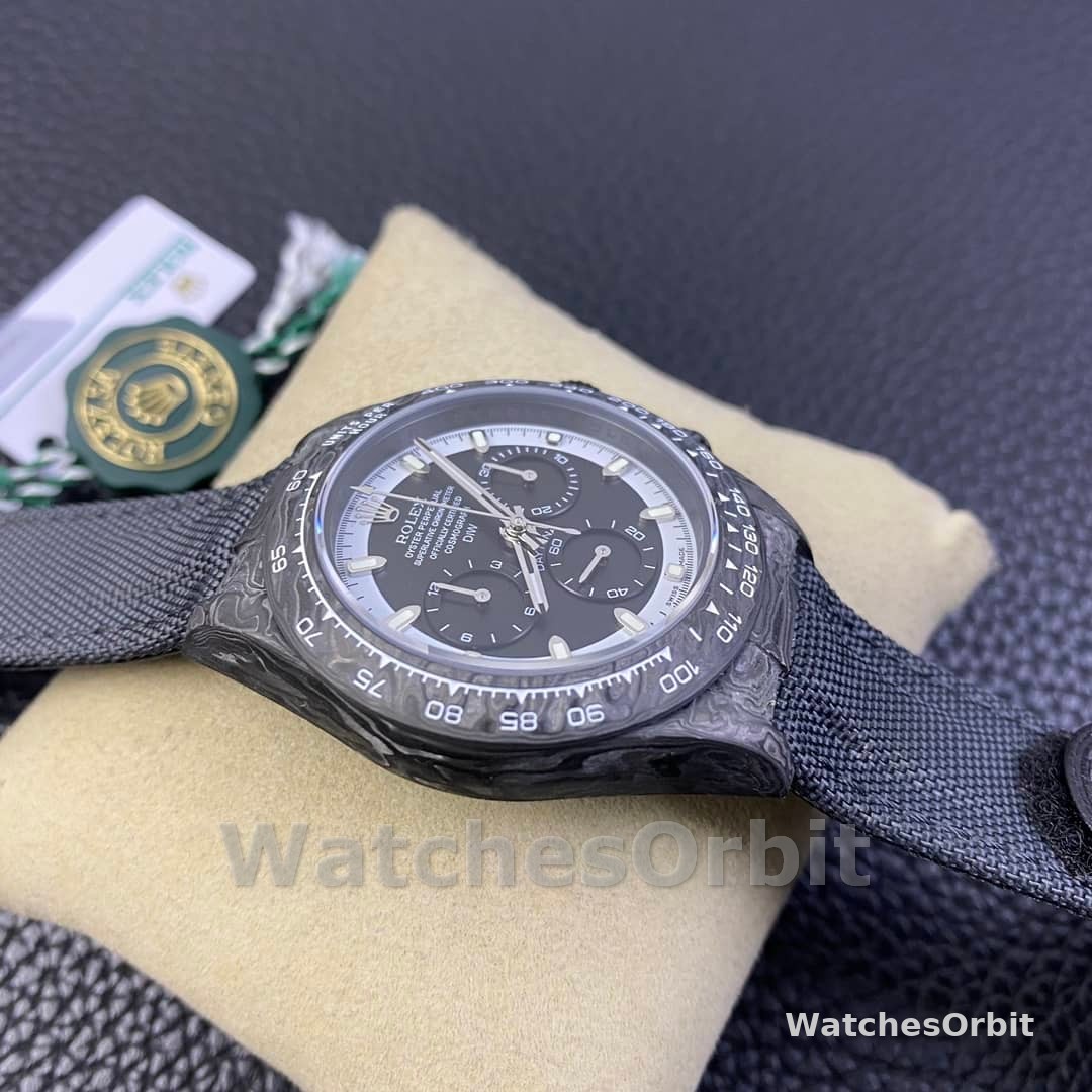 Rolex Daytona Cosmograph DIW Carbon Fiber Black Dial 40mm
