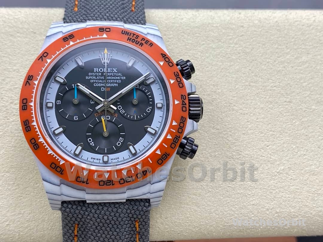 Rolex Daytona Cosmograph DiW Ocellaris Quartz Fibre 40mm Mens Watch