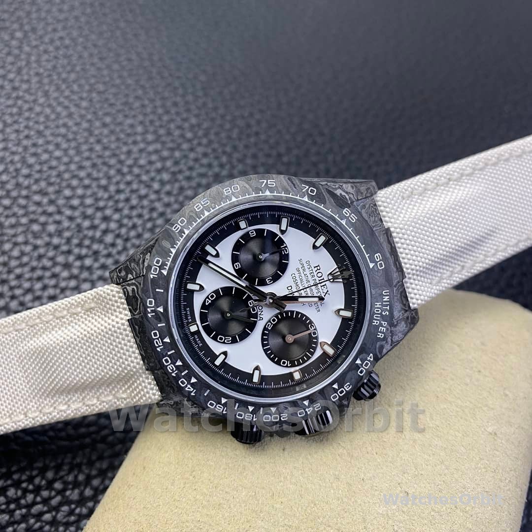 Rolex Daytona Cosmograph DIW Watch Factory Movement Designer 40 Carbonfiber