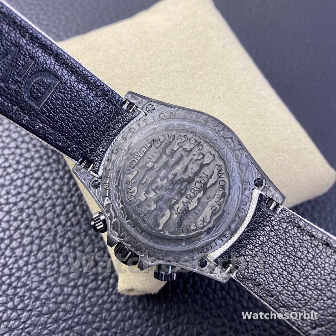 Rolex Daytona Cosmograph DIW Watch Factory Movement Designer 40 Carbonfiber
