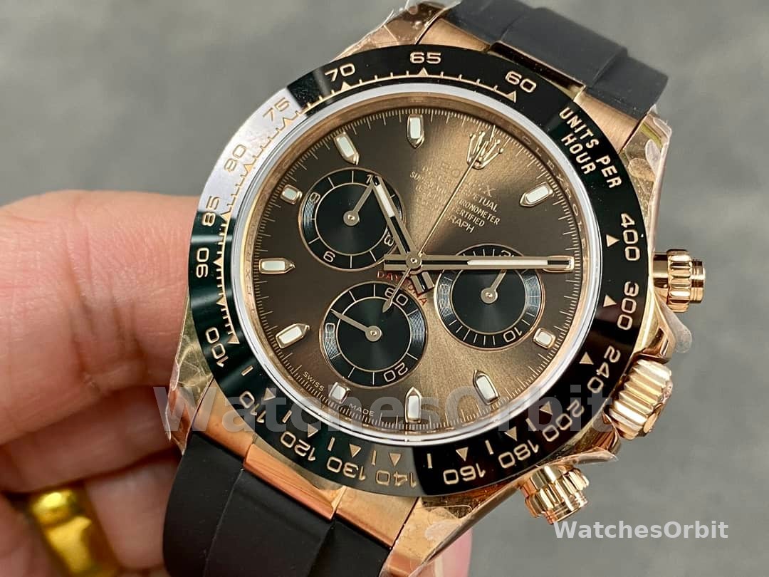 Rolex Daytona Everose Rubber 116515 Chocolate