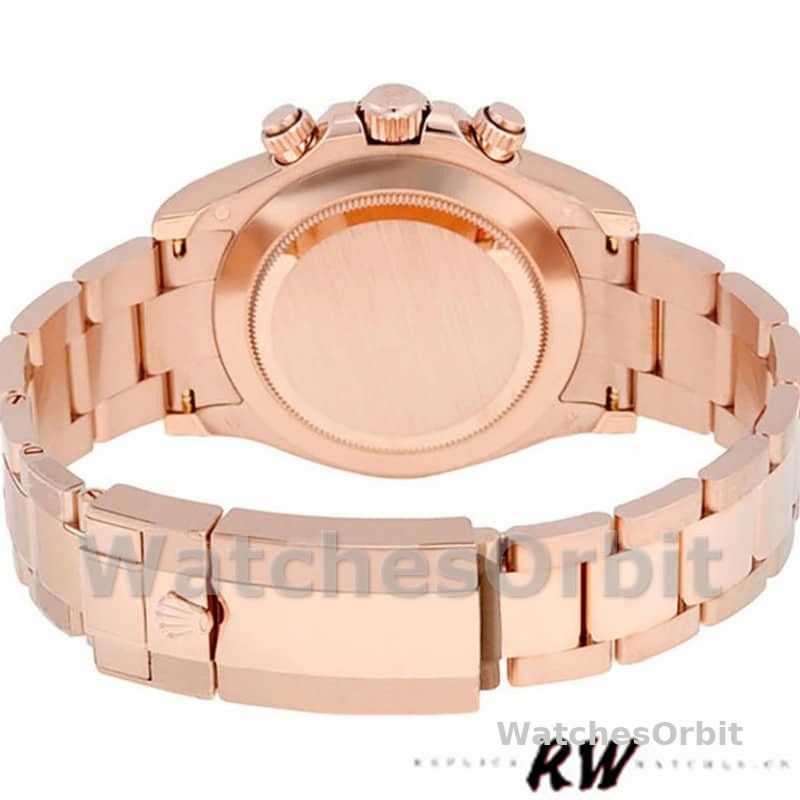 Rolex Daytona m116505 Everose Gold Brown Dial 40MM Mens Replica Watch