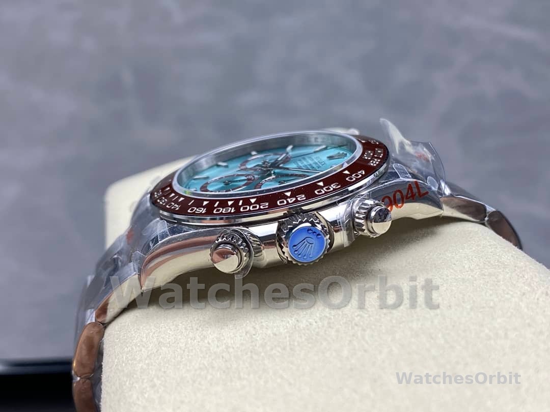 Rolex Platinum Cosmograph Daytona Ice Blue Index Dial Oyster Bracelet 126506 0001
