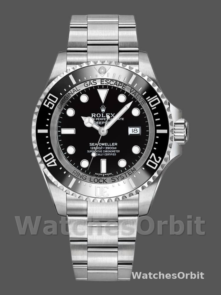 Rolex Sea-Dweller Deepsea 116660 Stainless Steel Black Dial 44MM Mens Replica Watch