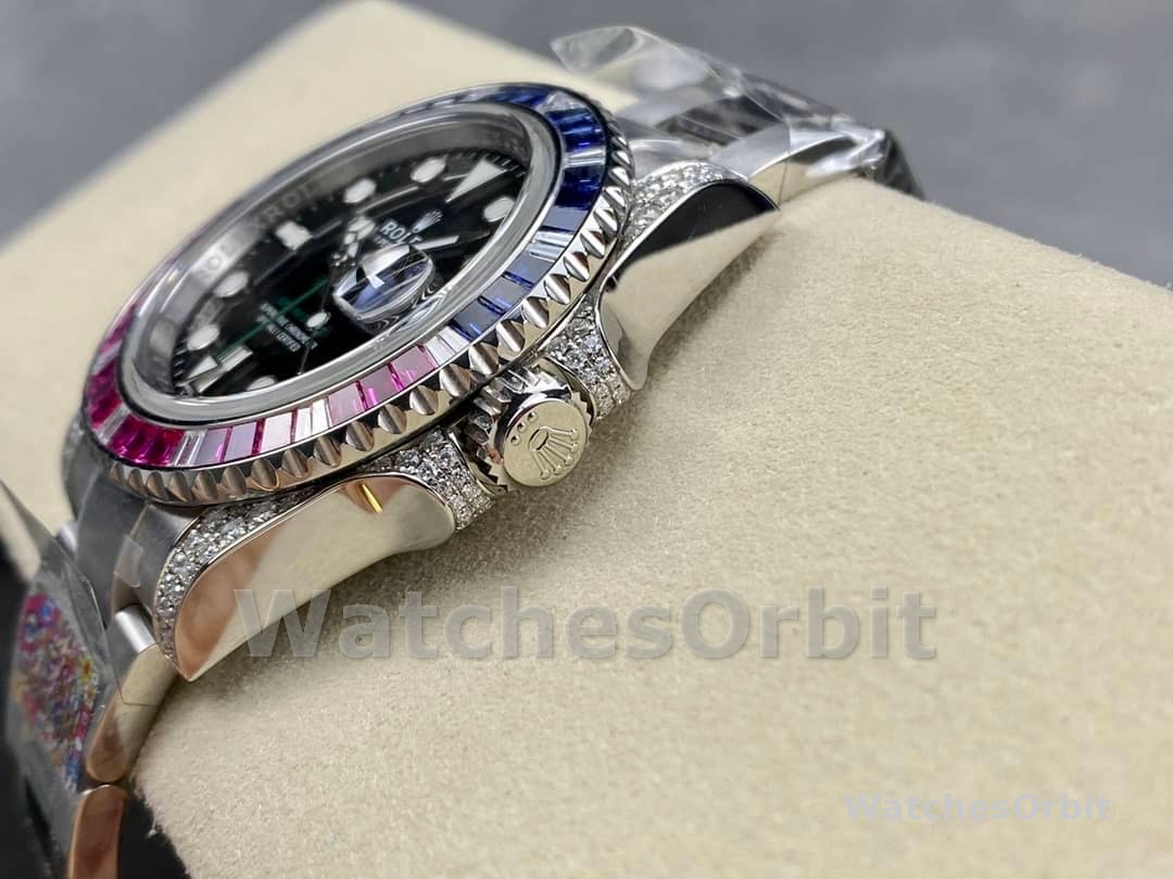 Rolex GMT Master II 116759SA Black Dial 40mm Mens Replica Watch