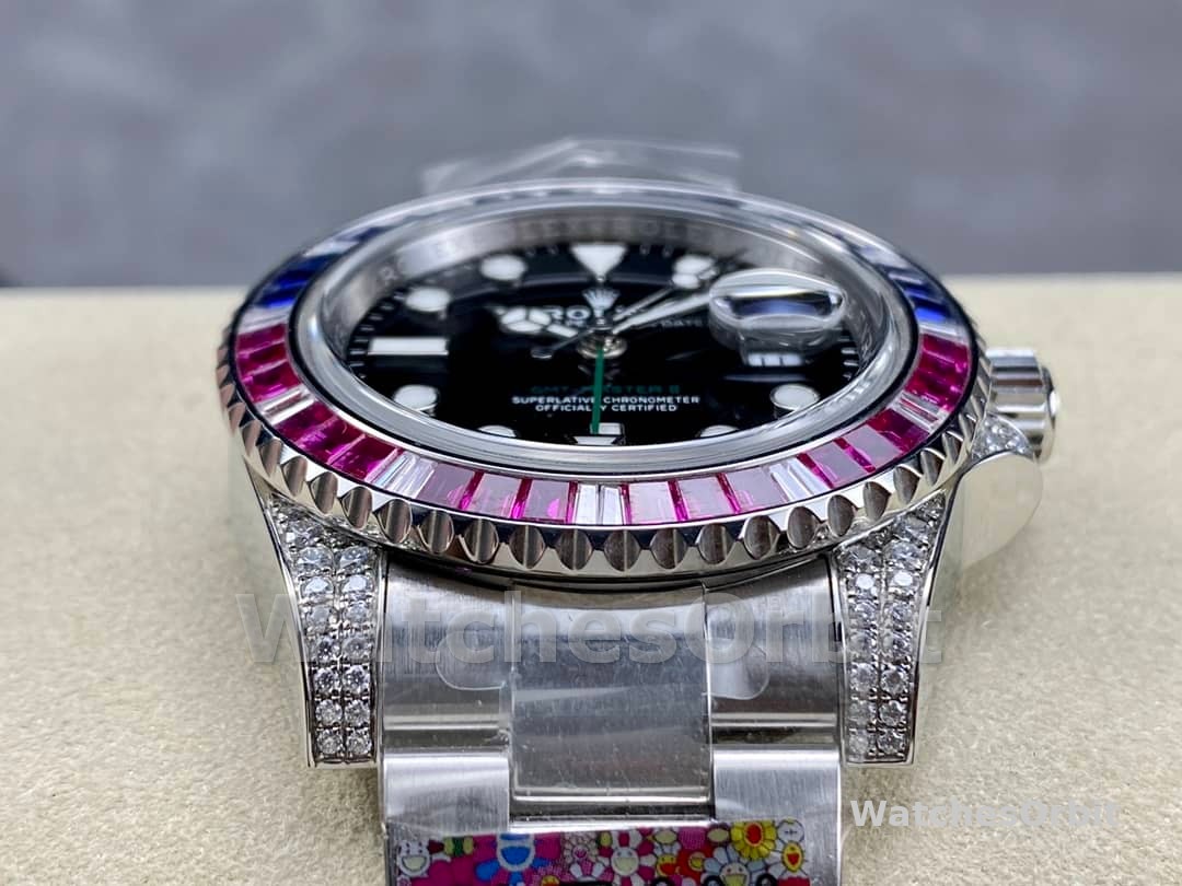 Rolex GMT Master II 116759SA Black Dial 40mm Mens Replica Watch