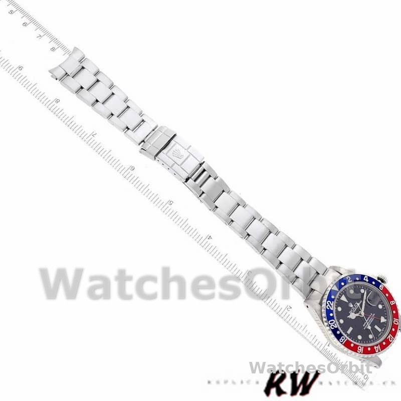 Rolex GMT-Master II 16710 Black Dial Blue Red Pepsi Bezel 40MM Mens Replica Watch