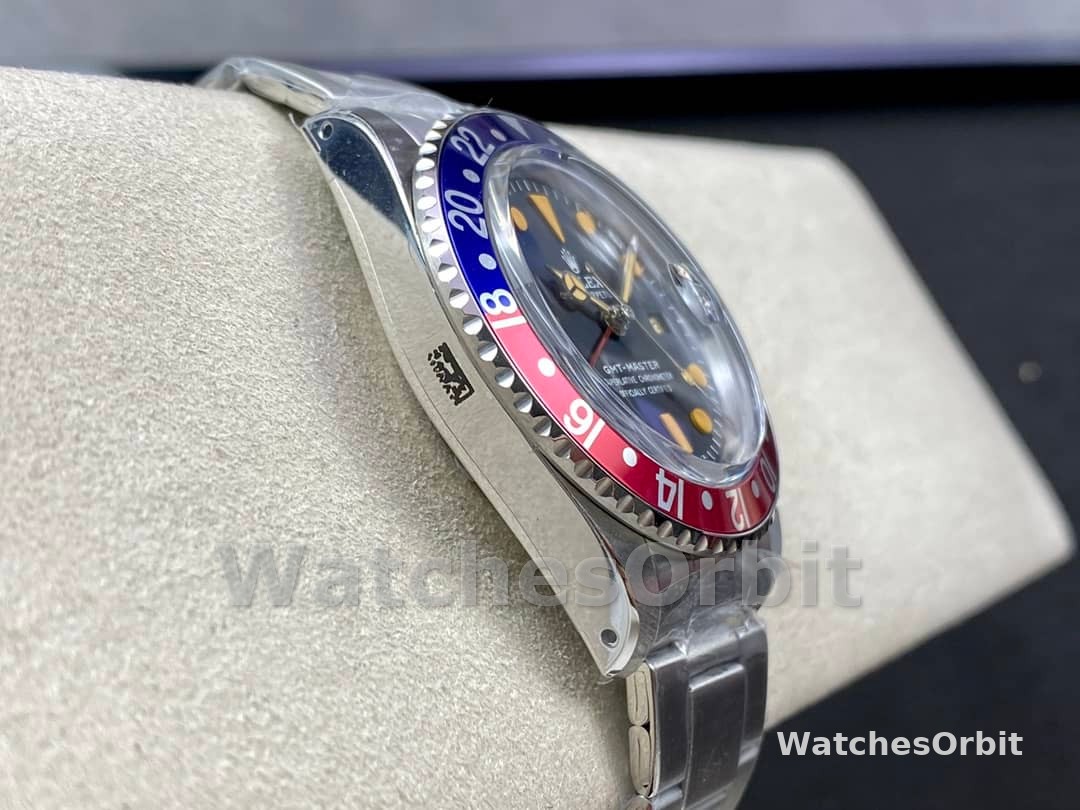 Rolex GMT-Master II 16710 Black Dial Blue Red Pepsi Bezel 40MM Mens Replica Watch