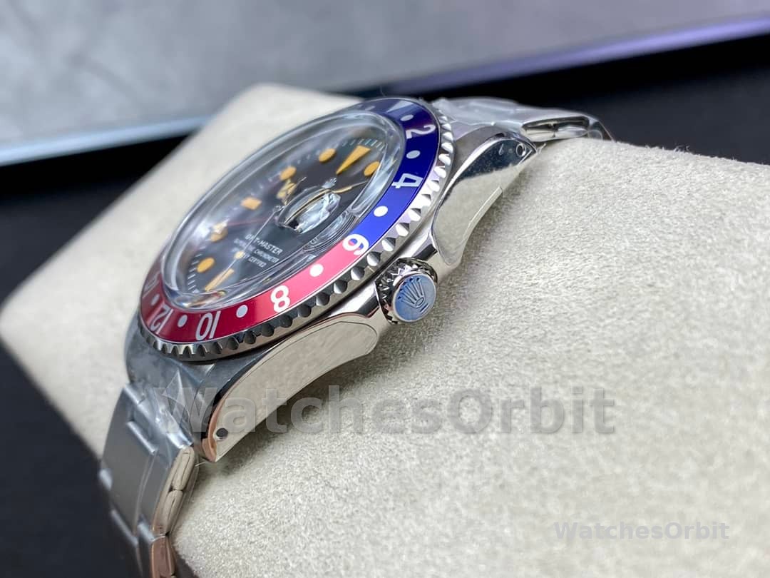 Rolex GMT-Master II 16710 Black Dial Blue Red Pepsi Bezel 40MM Mens Replica Watch