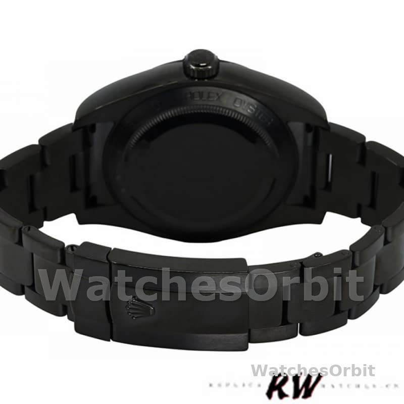 Rolex Milgauss 116400GV Green Crystal Stainless Steel/PVD Black Dial 40MM Mens Replica Watch