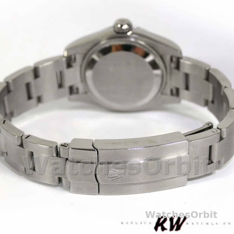 Rolex Oyster Perpetual 176200 Olive Green Dial Oyster Bracelet 26mm Lady Replica Watch