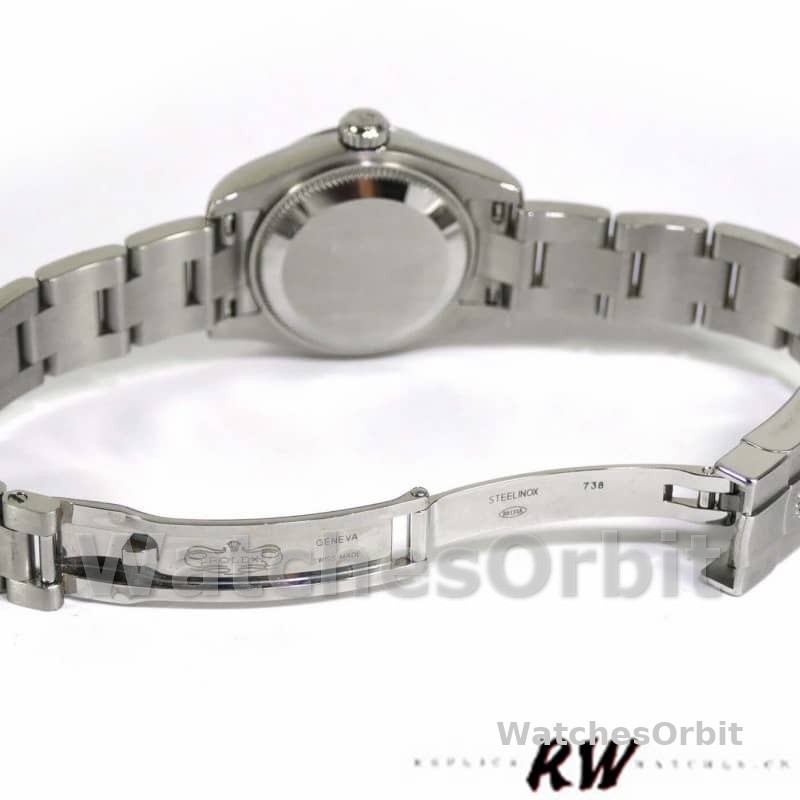 Rolex Oyster Perpetual 176200 Olive Green Dial Oyster Bracelet 26mm Lady Replica Watch