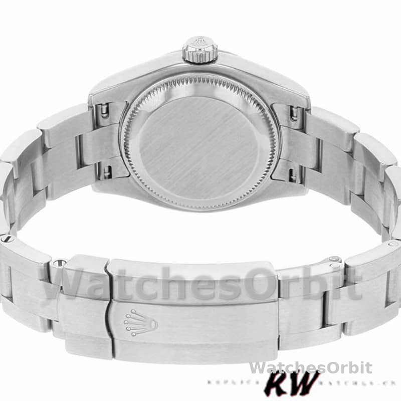 Rolex Oyster Perpetual 176234 Fluted Bezel Blue Dial 26MM Lady Replica Watch
