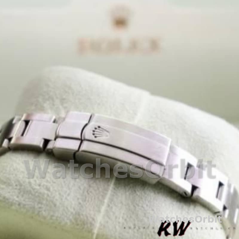 Rolex Oyster Perpetual 176234 Silver Dial Pink Baton 26MM Lady Replica Watch