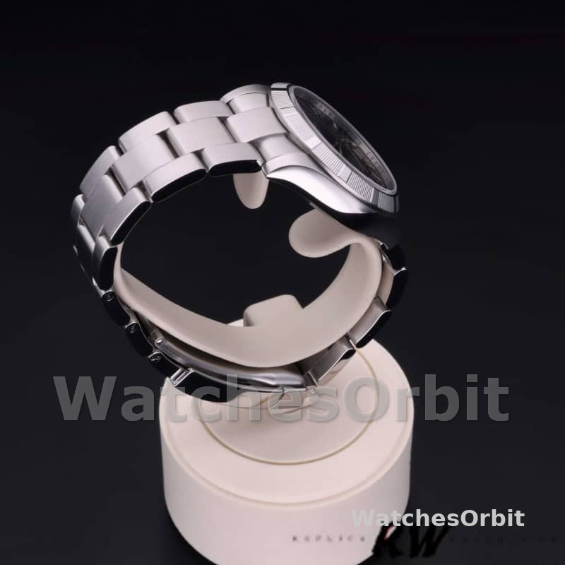 Rolex Oyster Perpetual 177210 Black Dial Pink Baton 31mm Lady Replica Watch
