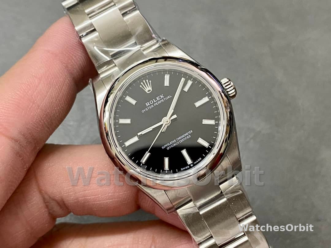 Rolex Oyster Perpetual 31 Black Dial 277200 0002 Women's Watch