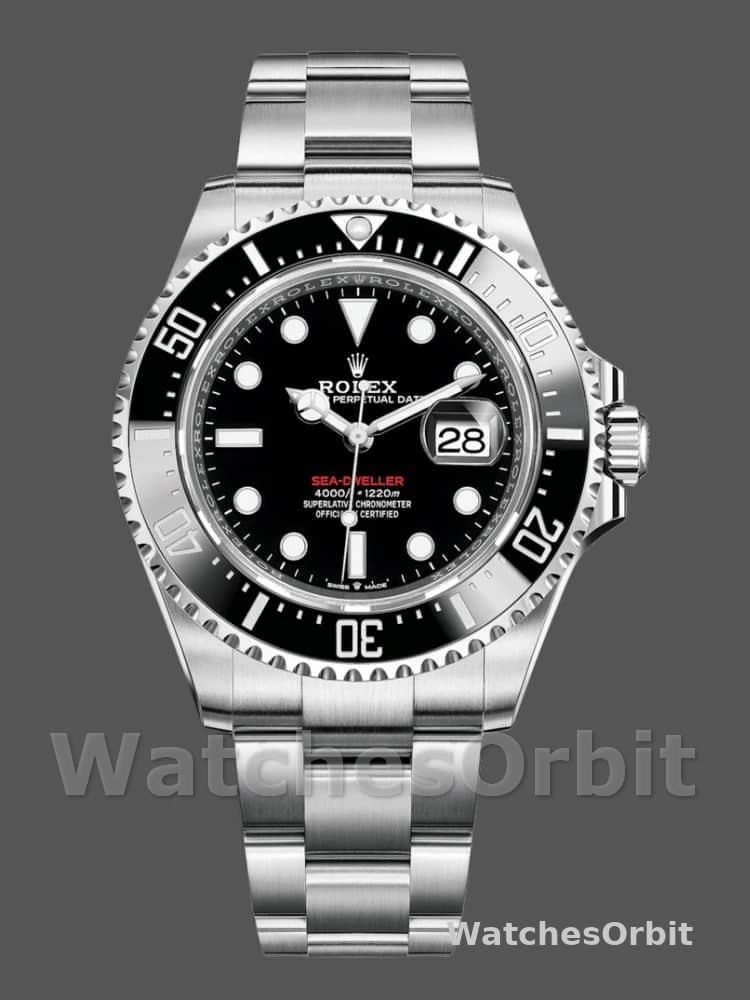 Rolex Sea-Dweller 126600 Stainless Steel Black Dial 43MM Mens Replica Watch