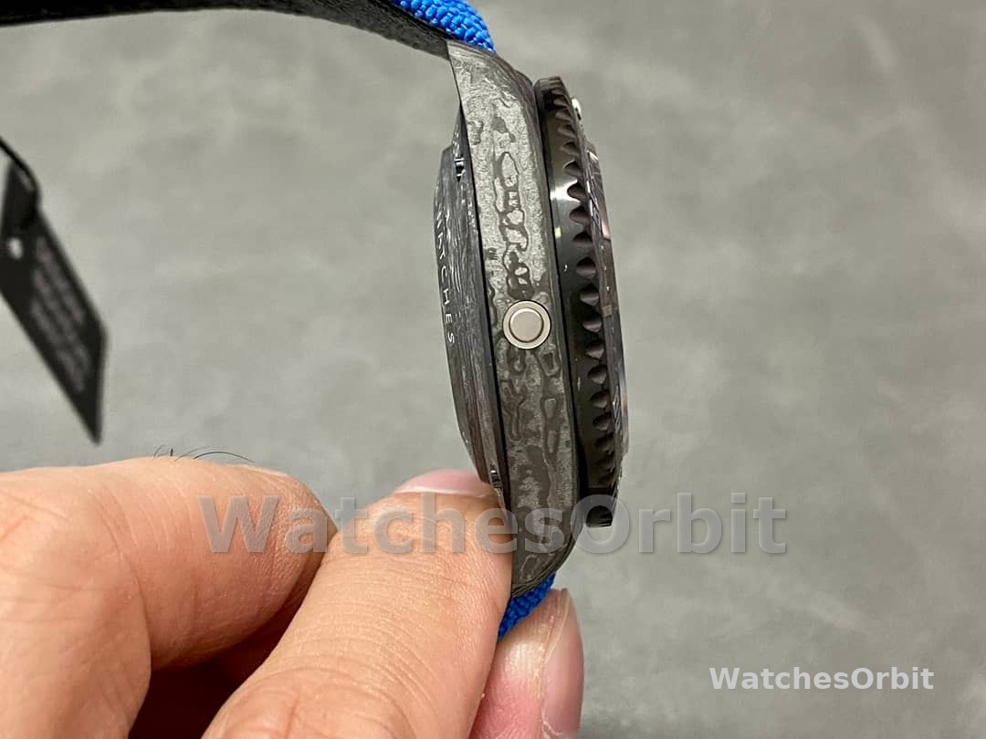 Rolex Sea Dweller Customized DiW Carbon Fiber Ocean Blue Dial