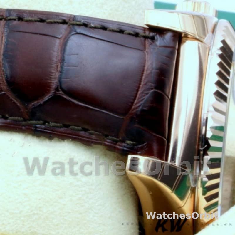 Rolex Sky-Dweller 326135 Chocolate Arabic Sunray Brown Dial 42MM Mens Replica Watch