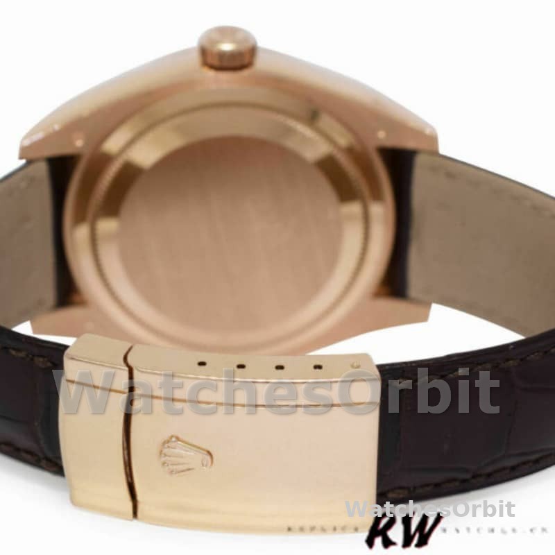 Rolex Sky-Dweller 326135 Sundust Dial Rose Gold 42MM Mens Replica Watch