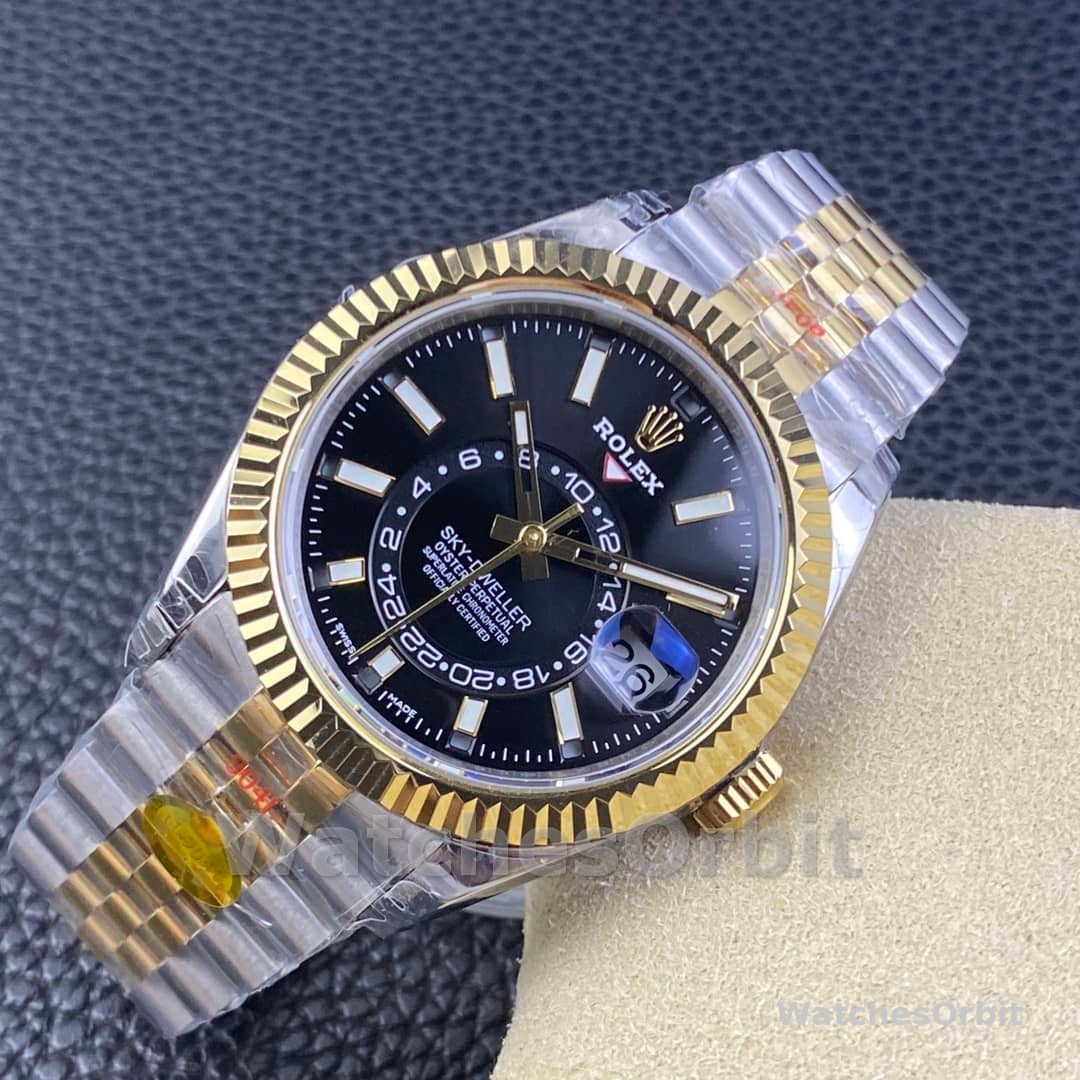 Rolex Sky Dweller 42 Oystersteel and Yellow Gold M336933 0004 Men's Watch