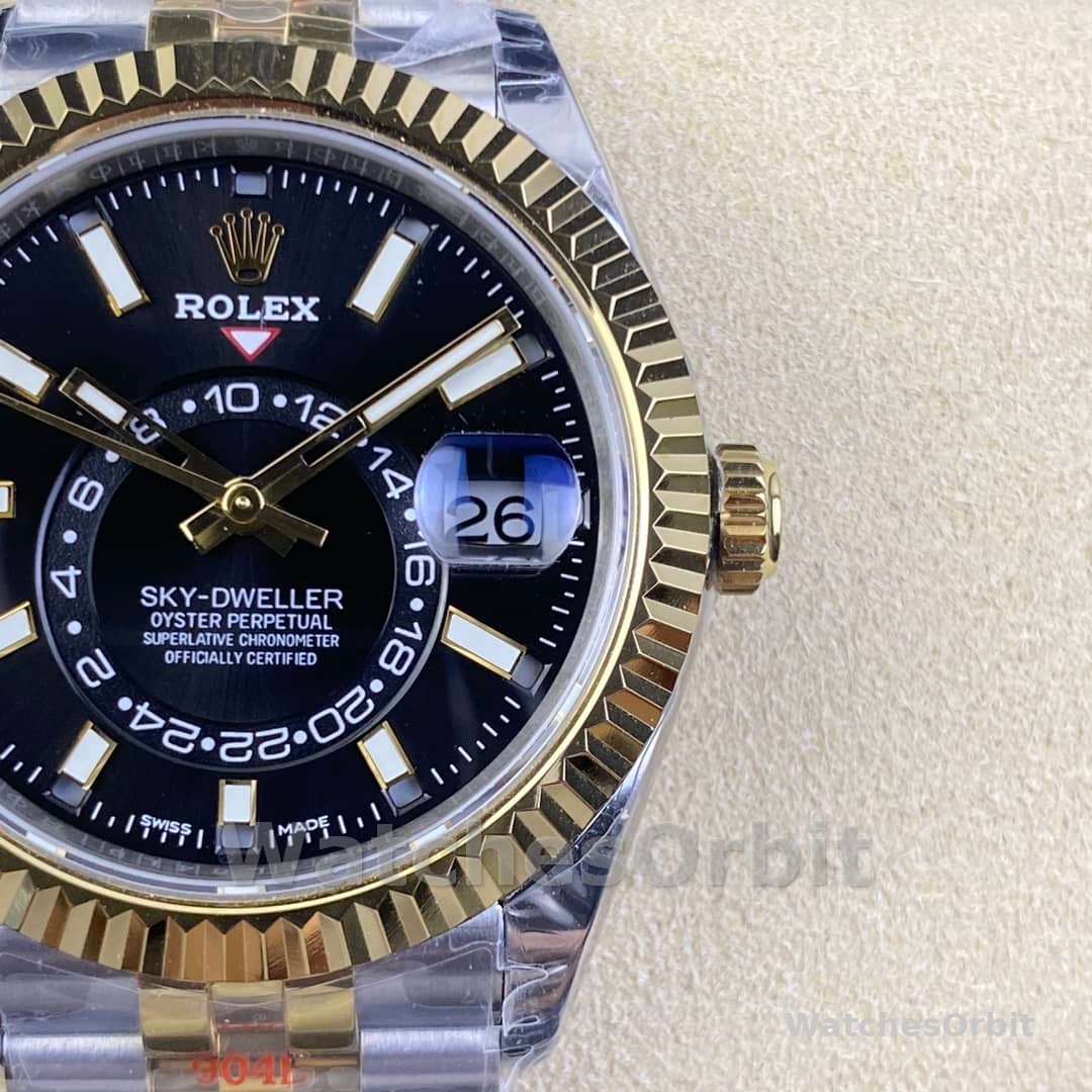 Rolex Sky Dweller 42 Oystersteel and Yellow Gold M336933 0004 Men's Watch