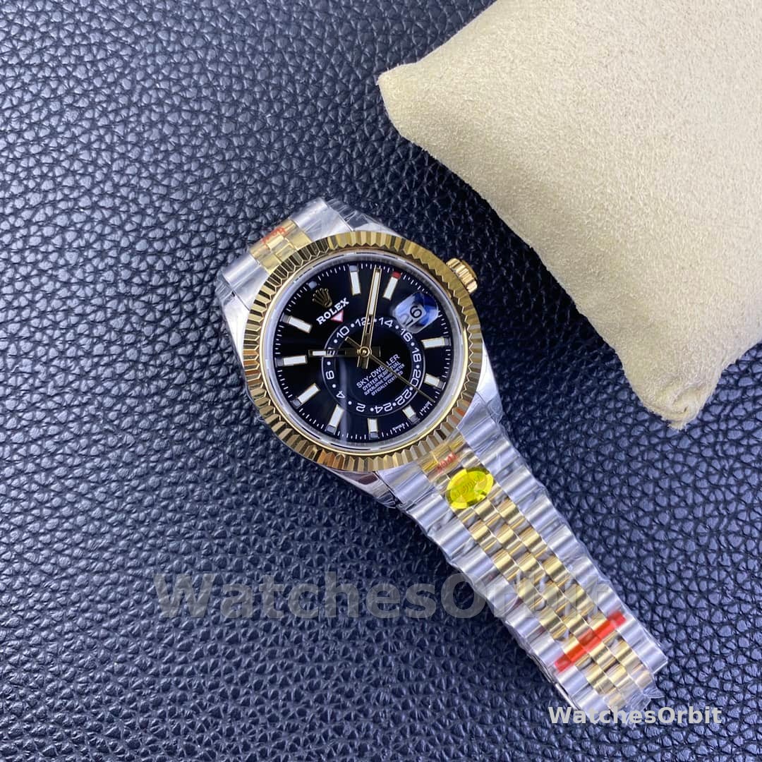 Rolex Sky Dweller 42 Oystersteel and Yellow Gold M336933 0004 Men's Watch