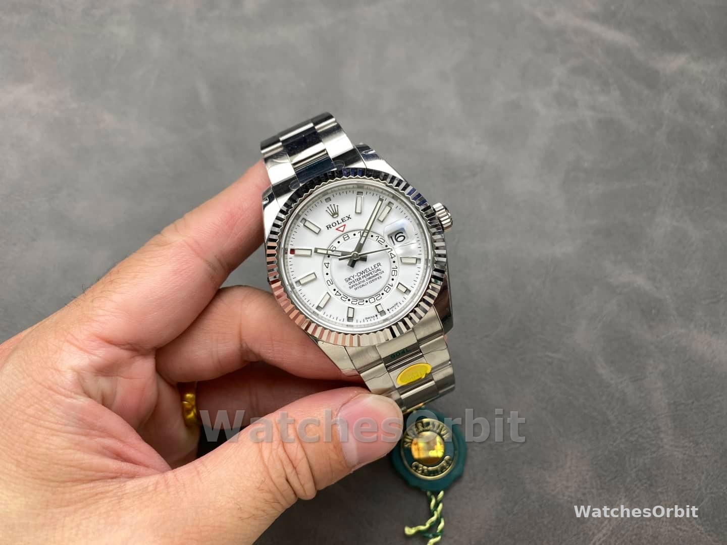 Rolex Sky Dweller 42 Oystersteel White Dial m336934 0003 Men's Watch