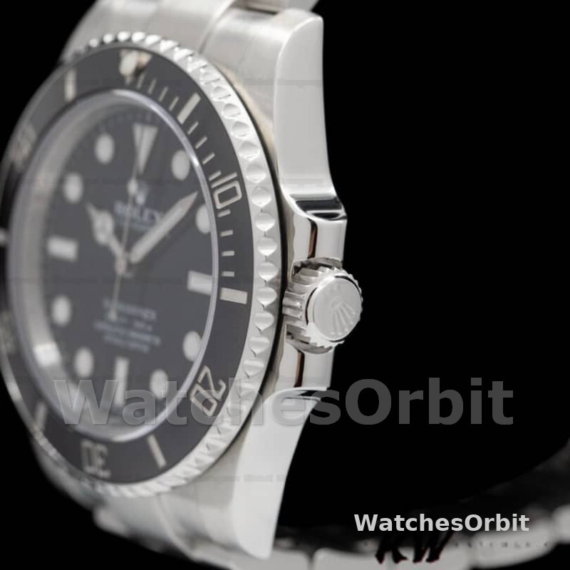 Rolex Submariner 114060 Stainless Steel Black Dial 40mm Mens Replica Watch