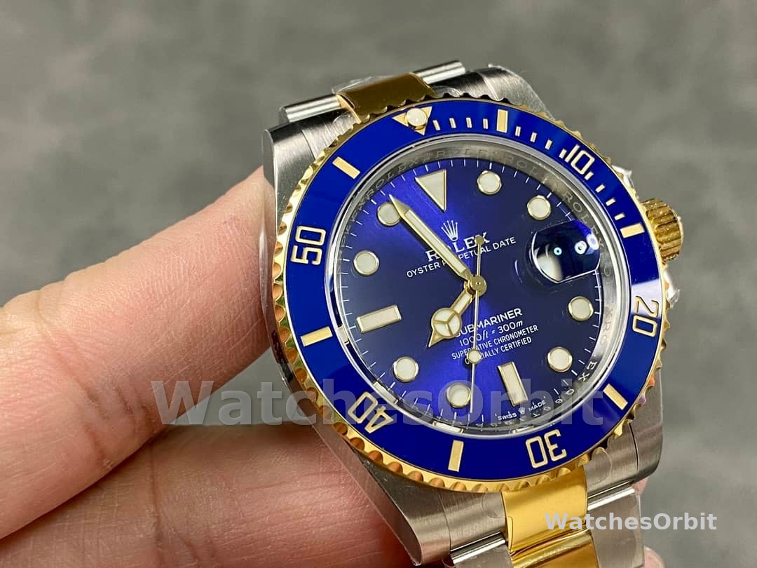 Rolex Submariner 126613LB Blue Dial Blue Bezel 41mm Mens Replica Watch