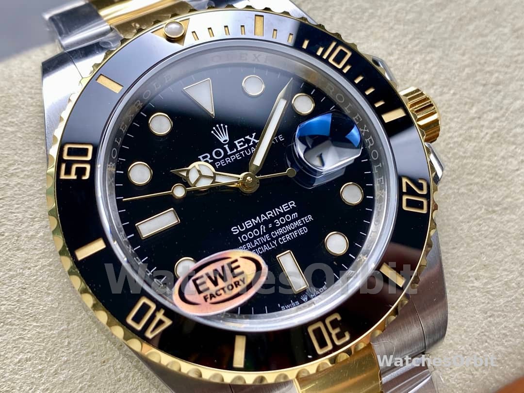 Rolex Submariner 126613LN 0002 Black Dial Black Bezel 41mm Mens Replica Watch