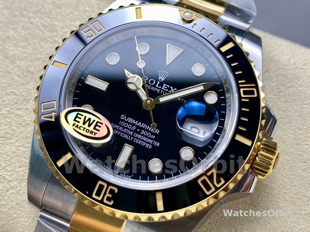 Rolex Submariner 126613LN 0002 Black Dial Black Bezel 41mm Mens Replica Watch