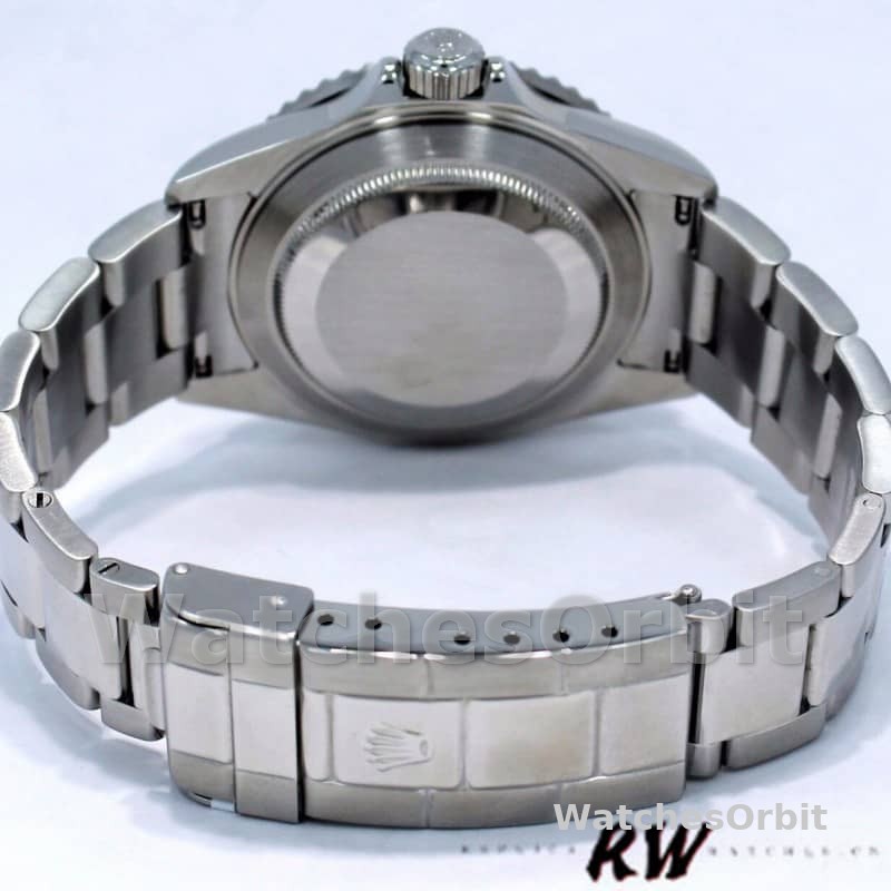 Rolex Submariner 16610 Stainless Steel Blue Bezel Diamond Dial 40mm Mens Replica Watch