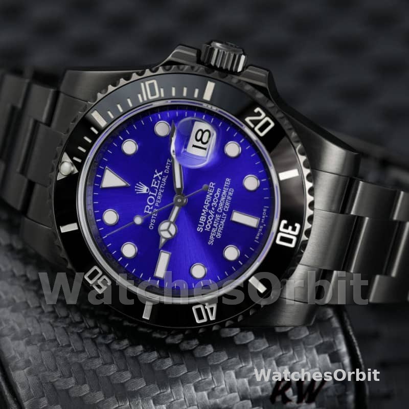 Rolex Submariner Date 116610LN Blue Dial Black PVD/DLC Stainless Steel 40MM Mens Replica Watch