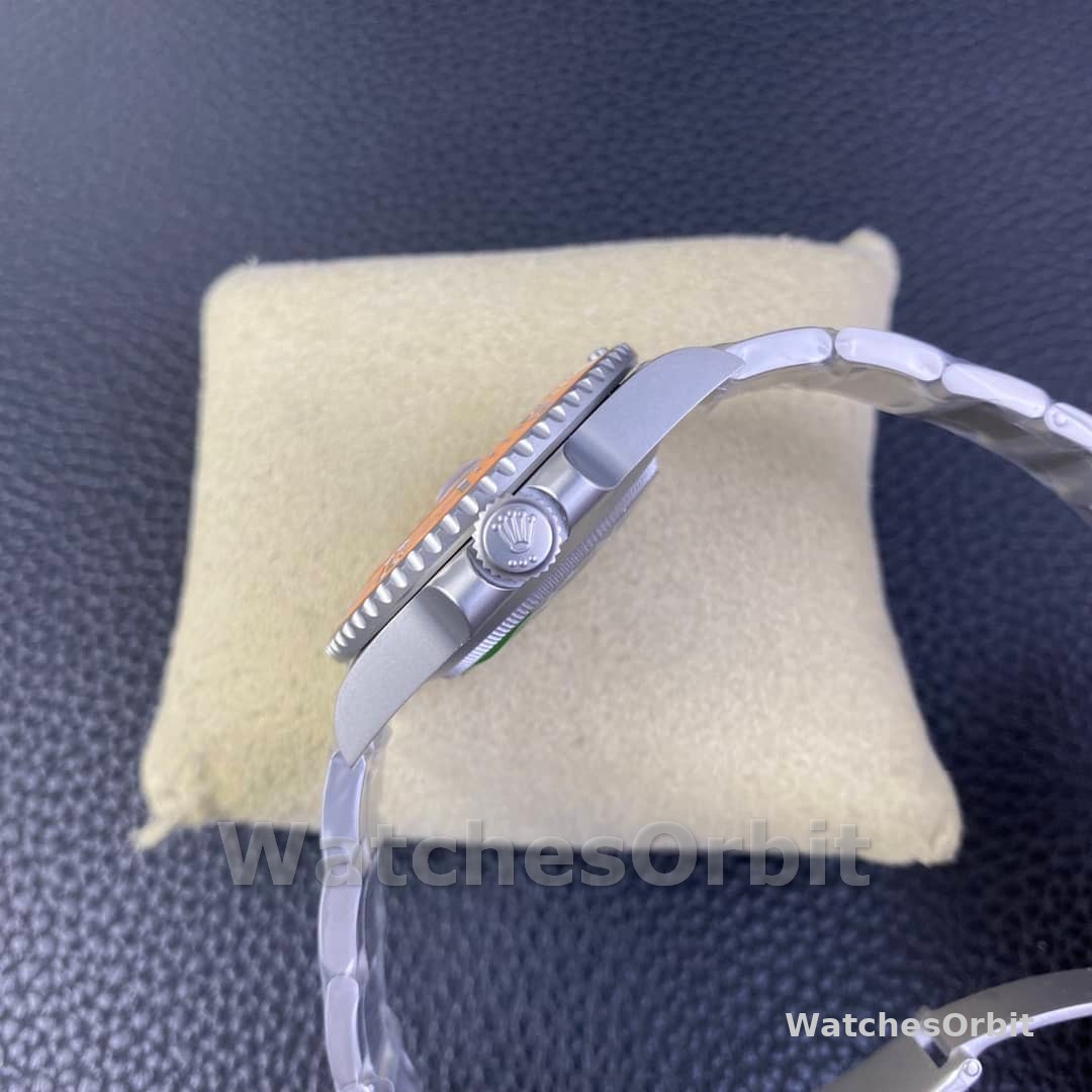 Rolex Submariner DIW Persimmon Orange Black Dial Ceramic Orange Bezel