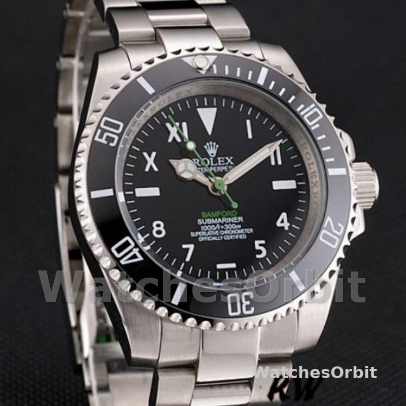 Rolex Submariner PR16233NBB Black Dial 41mm Mens Replica Watch