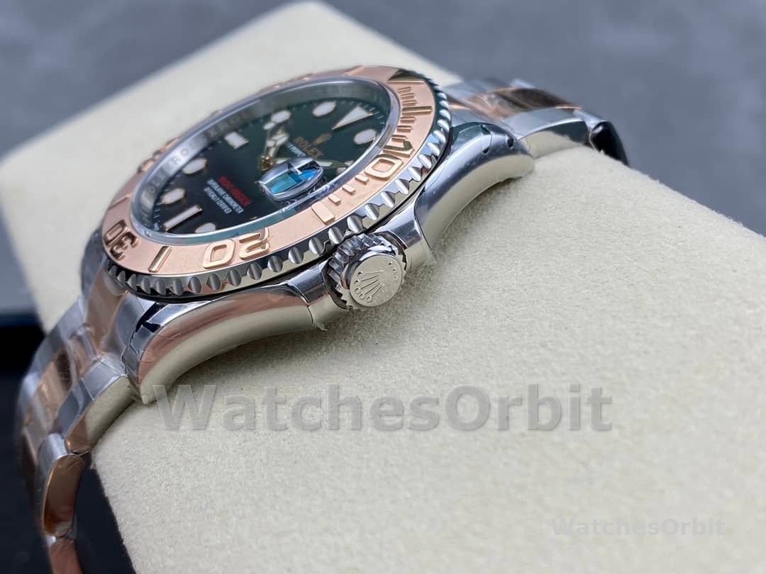 Rolex Yacht-Master 126621 EverRose Gold Black Dial 40MM Mens Replica Watch