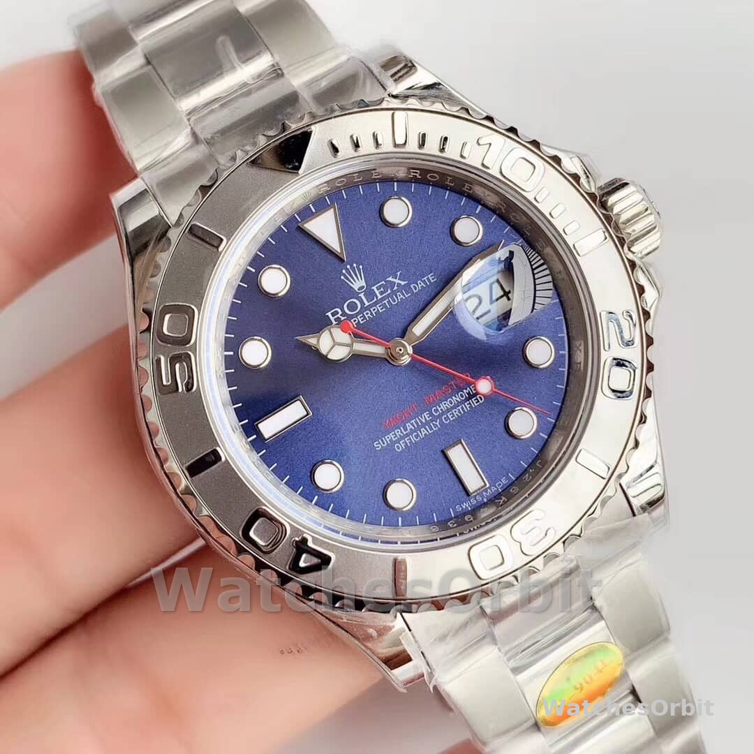 Rolex Yacht-Master 126622 Platinum Bezel Blue Dial 40MM Mens Replica Watch