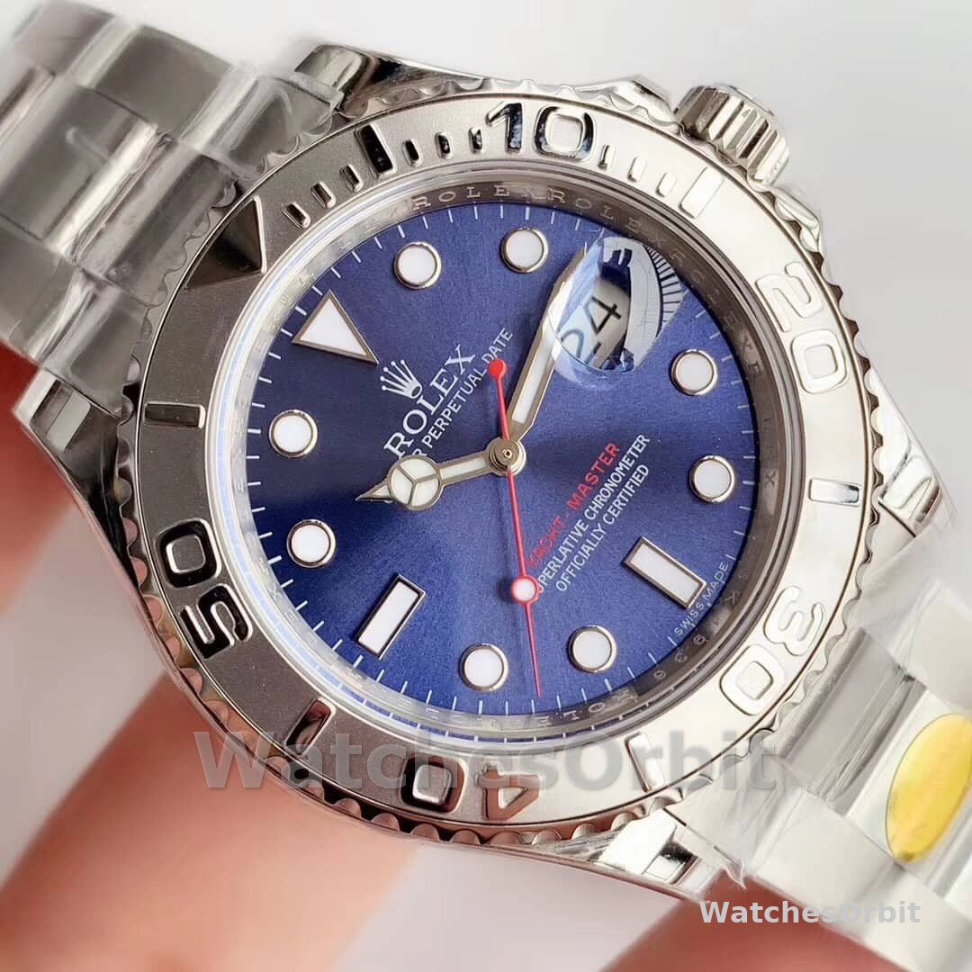 Rolex Yacht-Master 126622 Platinum Bezel Blue Dial 40MM Mens Replica Watch