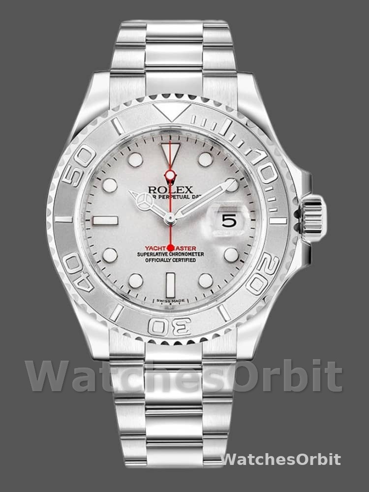 Rolex Yacht Master 16622 Silver Dial 40mm Mens replica watch