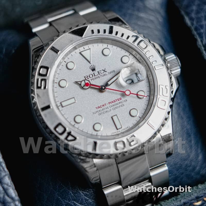 Rolex Yacht Master 16622 Silver Dial 40mm Mens replica watch