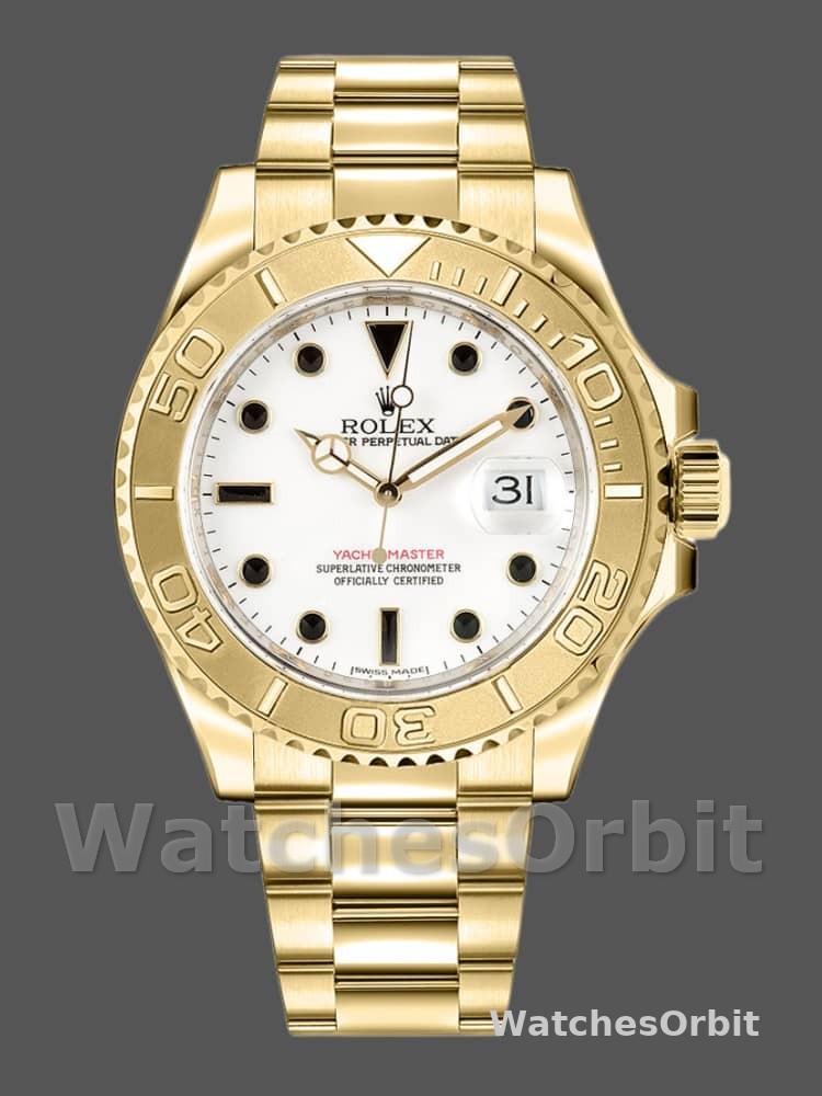 Rolex Yacht-Master 16628 White Dial 40mm Mens replica Watch