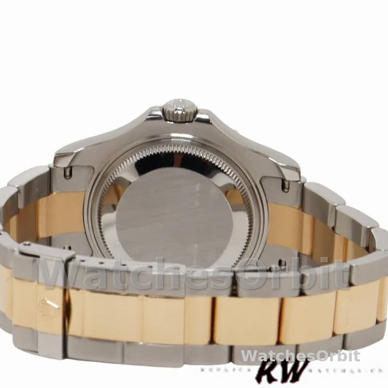 Rolex Yacht-Master 168623 Steel Yellow Gold Platinum Dial 35MM Unisex Replica Watch
