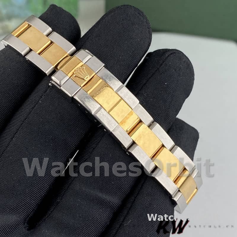 Rolex Yacht-Master 169623 Steel Yellow Gold Blue Dial 29MM Lady Replica Watch