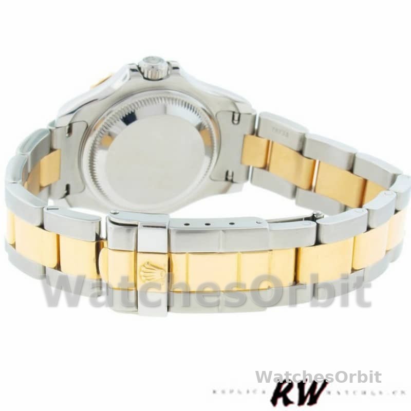 Rolex Yacht-Master 169623 Steel Yellow Gold Champagne Dial 29MM Lady Replica Watch